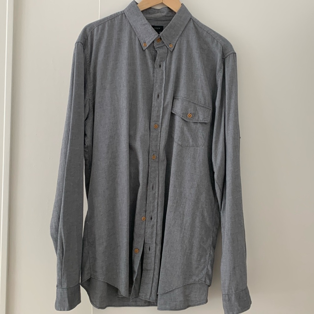 Jcrew grey Oxford, XL tall, only worn twice.